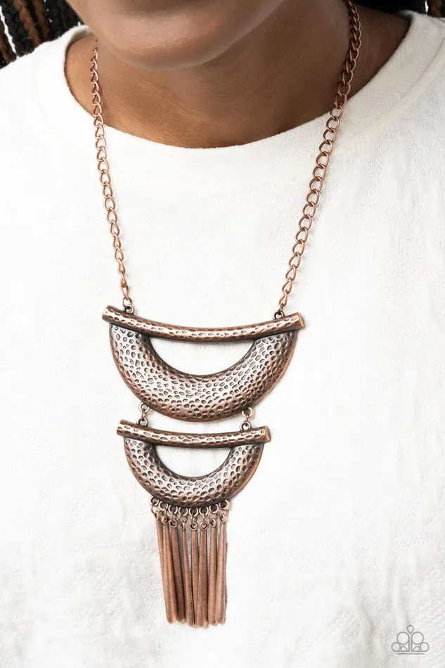 Necklaces Paparazzi Jewelry Paparazzi Necklace Fringe Festival Copper