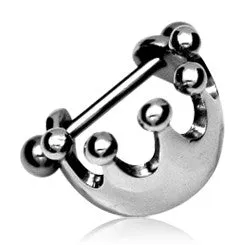 Tulsa Body Jewelry Bracelets 16g Stainless Crown Cartilage Cuff Tulsa Body Jewelry Bracelets 16g Stainless Crown Cartilage Cuff