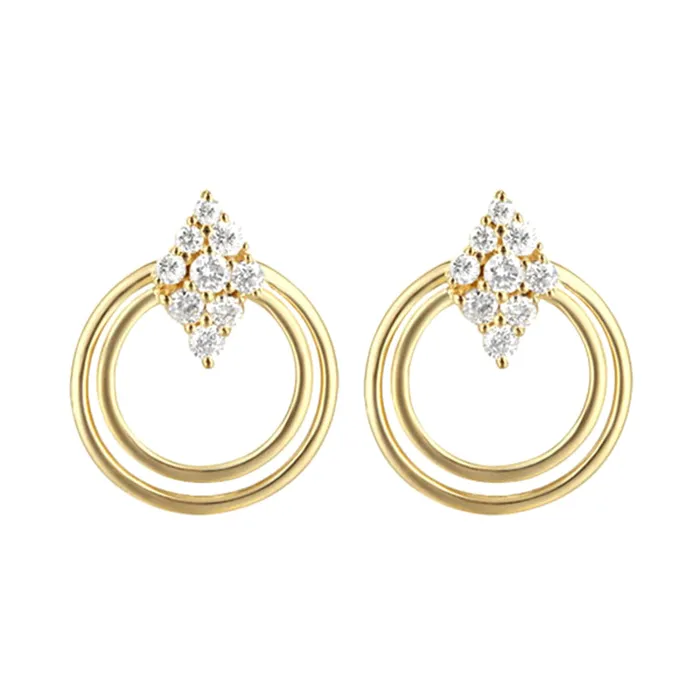 Gems One Earrings 14Kt Yellow Gold Diamond 12Ctw Earring