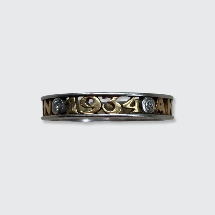 21stfinds Rings French Remembrance Ring Anne 1934 21stfinds Rings French Remembrance Ring Anne 1934