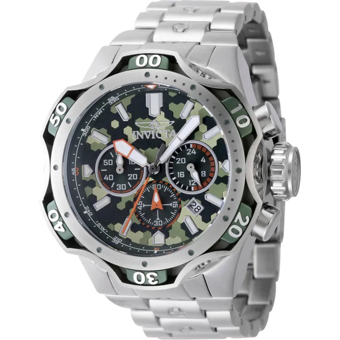 Bracelets Invicta Invicta Mens Watch Venom Quartz Chronograph Silver Stainless Steel Bracelet 47755 Bracelets Invicta Invicta Mens Watch Venom Quartz Chronograph Silver Stainless Steel Bracelet 47755