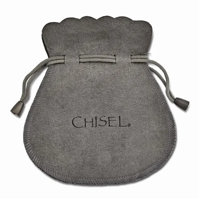 Chisel Earrings Stainless Steel 1950mm Diameter Hoop Earrings