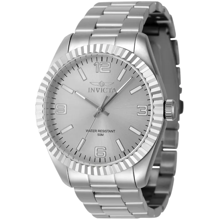 Invicta Bracelets Invicta Mens Quartz Watch Specialty Silver Tone Stainless Steel Bracelet 47449