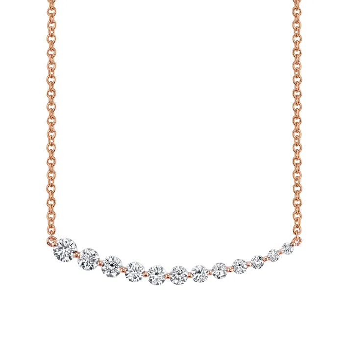 Necklaces anitako LARGE GRADUATED DIAMOND NECKLACE