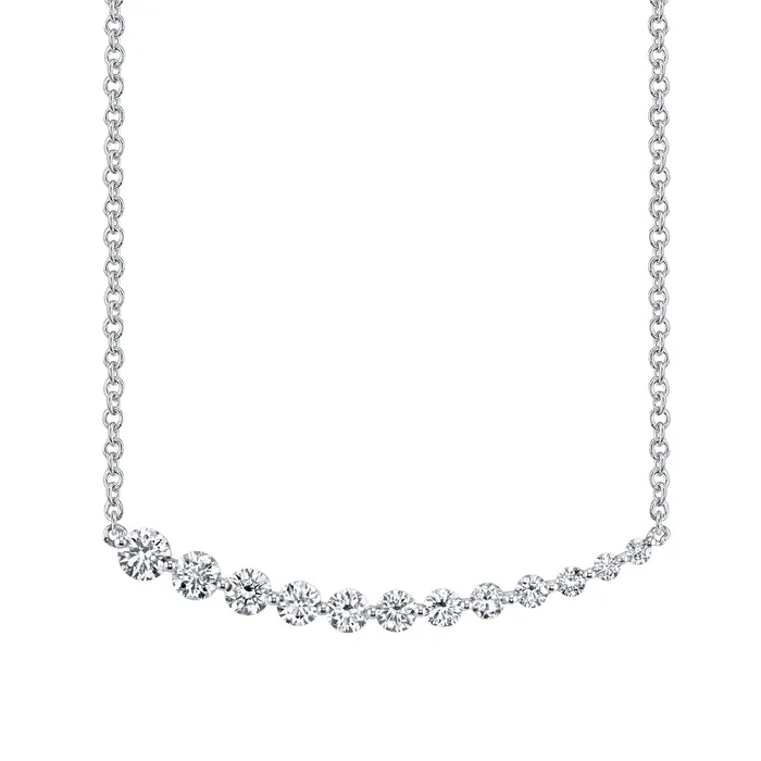 Necklaces anitako LARGE GRADUATED DIAMOND NECKLACE