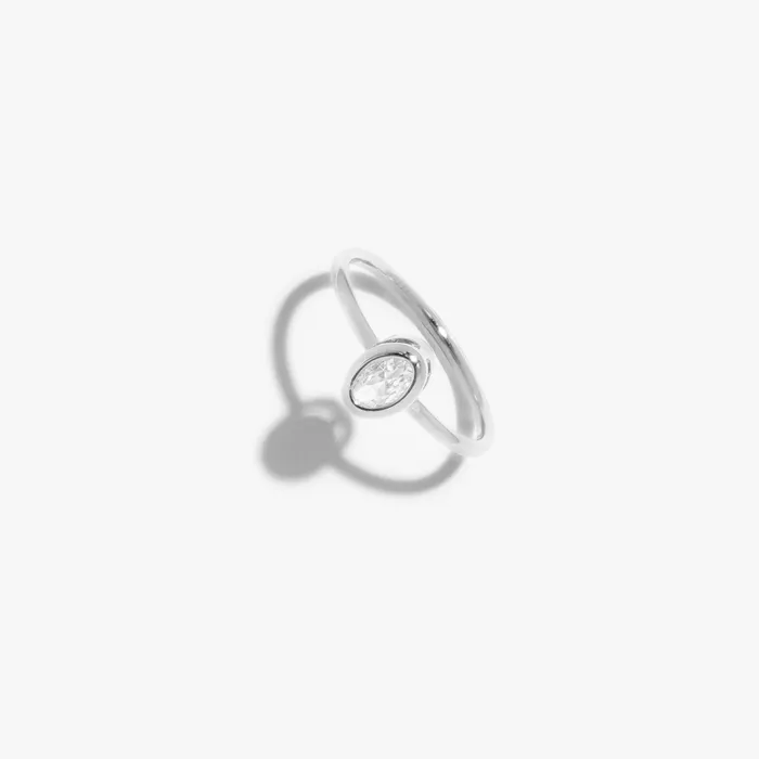 READYMADE Rings Diamante Oval Bezel Ring