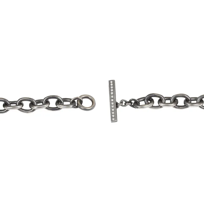 Rene Escobar Bracelets Diamond Toggle Curb Bracelet