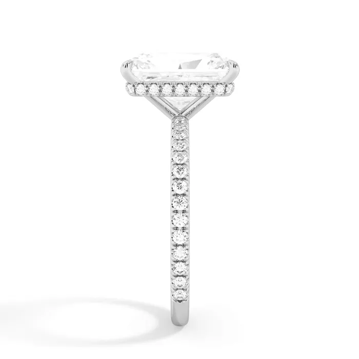 Rings deBebians Wrap Diamond Engagement Ring White Wrap