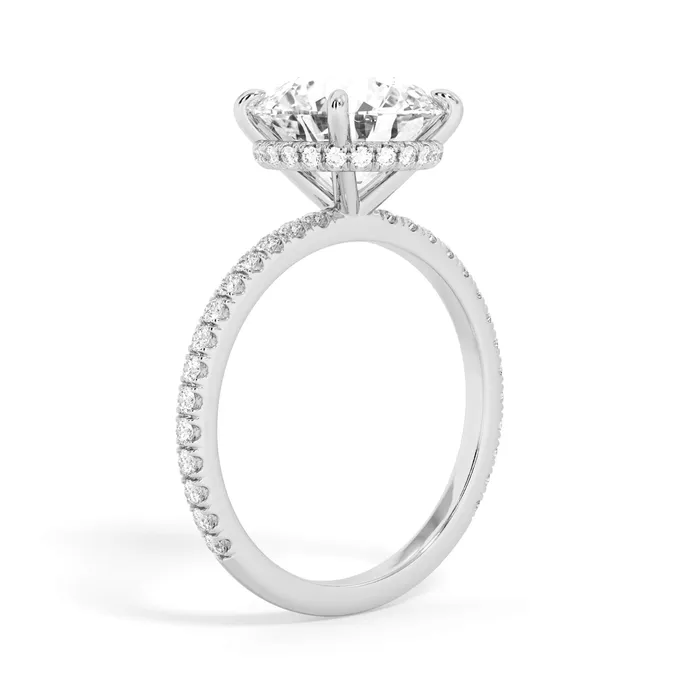 Rings deBebians Wrap Diamond Engagement Ring White Wrap