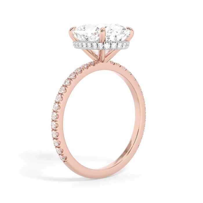 Rings deBebians Wrap Diamond Engagement Ring White Wrap
