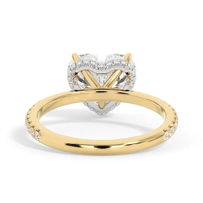 Rings deBebians Wrap Diamond Engagement Ring White Wrap