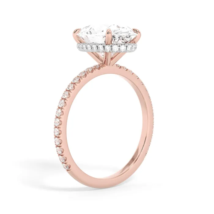 Rings deBebians Wrap Diamond Engagement Ring White Wrap