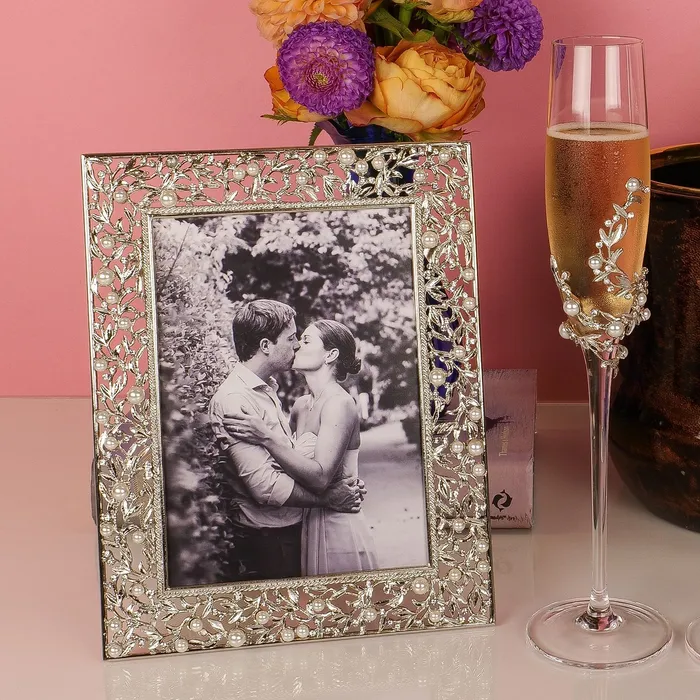 Rings Olivia Riegel Olivia Riegel Silver Eleanor 5 x 7 Frame