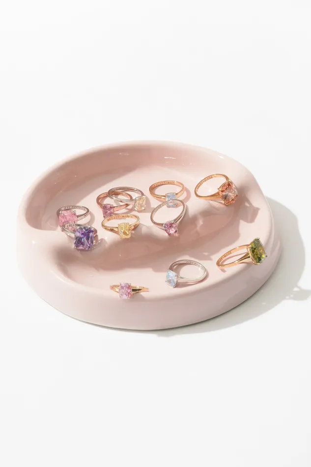Rings READYMADE Canary Baby Cocktail Ring