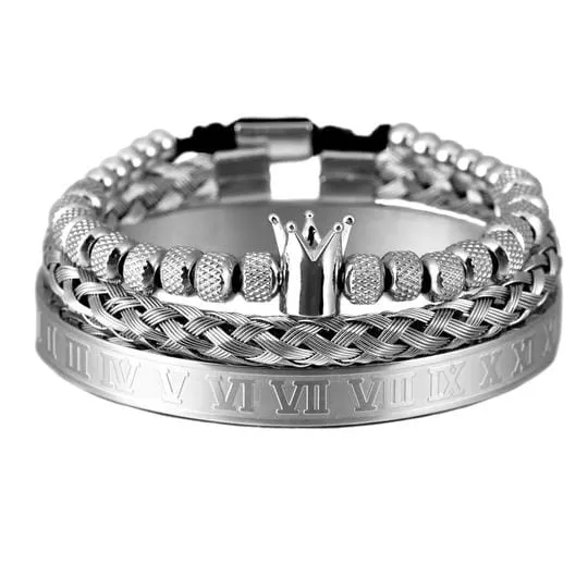 VVS Jewelry 3pc Luxury Bracelet Set VVS Jewelry Bracelets