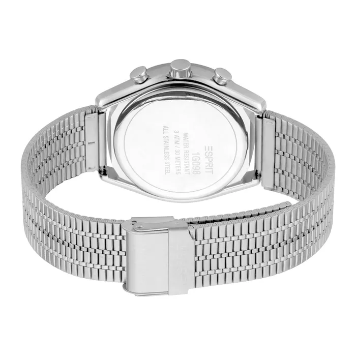 Bracelets Esprit Esprit Mens Stainless Steel Watch With White Dial Metal Bracelet Bracelets Esprit Esprit Mens Stainless Steel Watch With White Dial Metal Bracelet