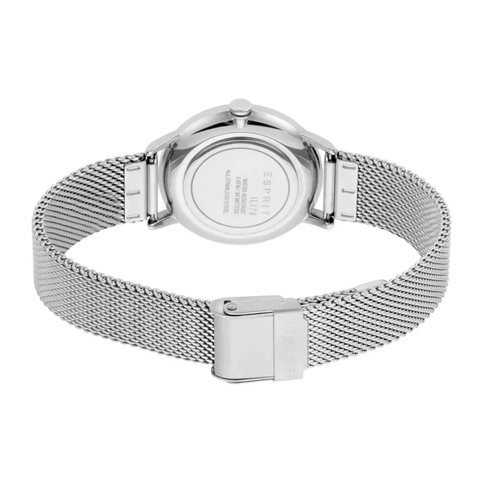 Bracelets Esprit Ladies Watch Silver Color Mesh Bracelet With Black Dial Set With Accessories Esprit Bracelets Esprit Ladies Watch Silver Color Mesh Bracelet With Black Dial Set With Accessories Esprit