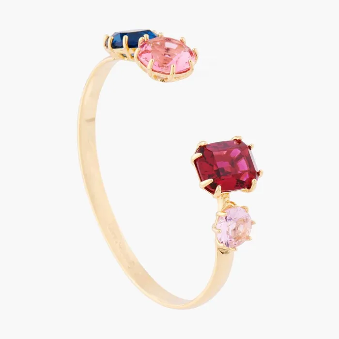 Bracelets Les Nereides 4 Stones La Diamantine Multicoloured Bangle Bracelet Les Nereides Bracelets Les Nereides 4 Stones La Diamantine Multicoloured Bangle Bracelet Les Nereides