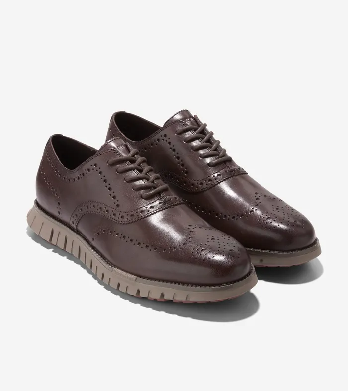 Cole Haan Mens ZERGRAND Remastered Wingtip Oxfords Cole Haan Rings