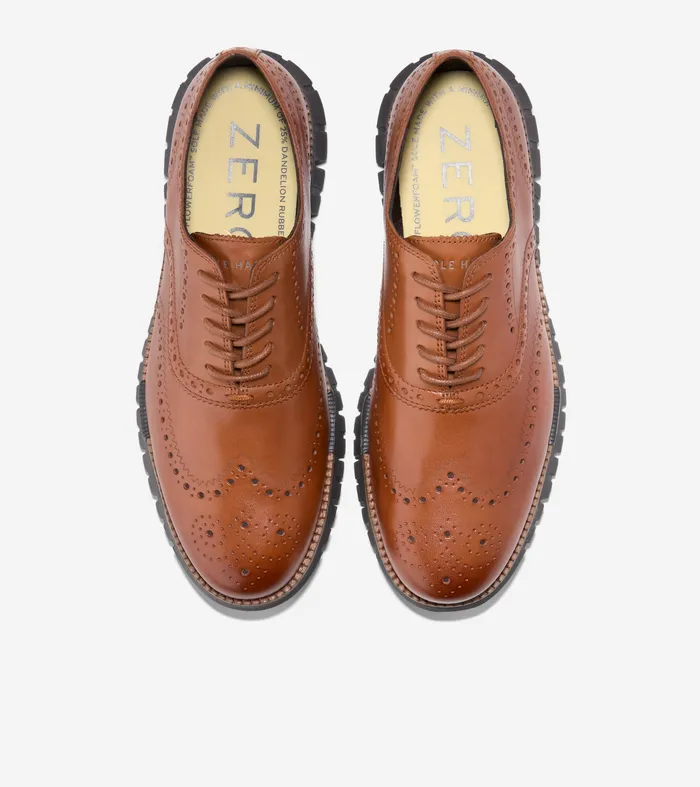 Cole Haan Mens ZERGRAND Remastered Wingtip Oxfords Cole Haan Rings