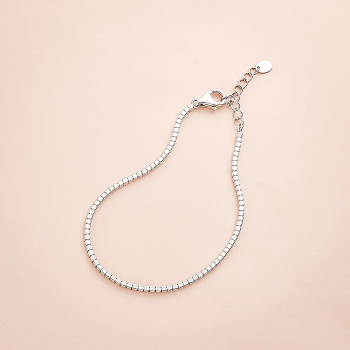 CZ Necklace and Bracelet in Sterling Silver BERRICLE Necklaces
