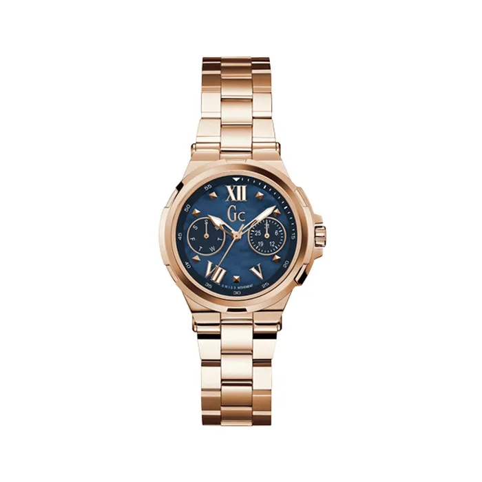 Gc Gc Ladies Watch With Mother Of Pearl Dial With Day Date Watches