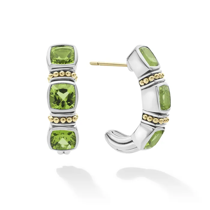 LAGOS Rittenhouse Peridot Hoop Earrings Earrings