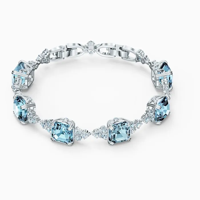 Swarovski Bracelets Swarovski Sparkling Bracelet Aqua Size M