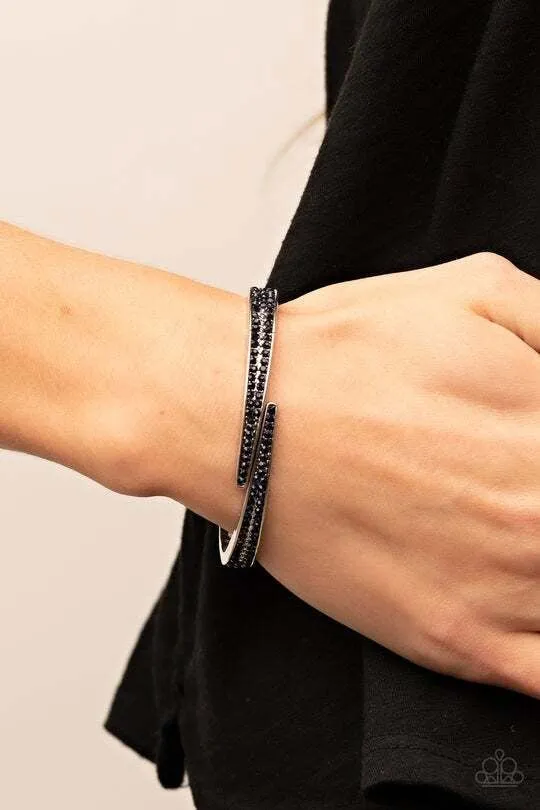 All Eyes On U Jewelry Paparazzi Accessories Bracelets Deco DramaBlack Paparazzi Cuff Bracelet
