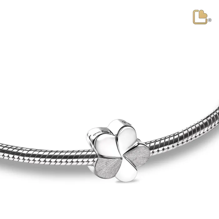 Bloom Two Tone Sterling Silver Cremation Bracelet Bead LoveUrns Treasure Bracelets Bloom Two Tone Sterling Silver Cremation Bracelet Bead LoveUrns Treasure Bracelets