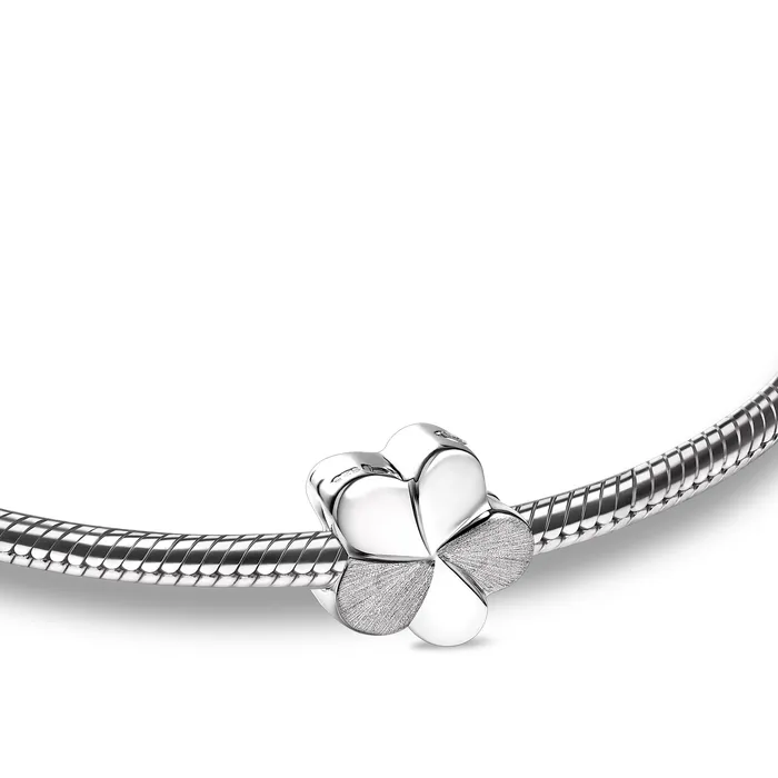 Bloom Two Tone Sterling Silver Cremation Bracelet Bead LoveUrns Treasure Bracelets