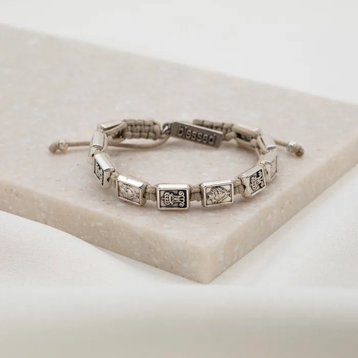 Bracelets My Saint My Hero Garment of Grace Scapular Bracelet