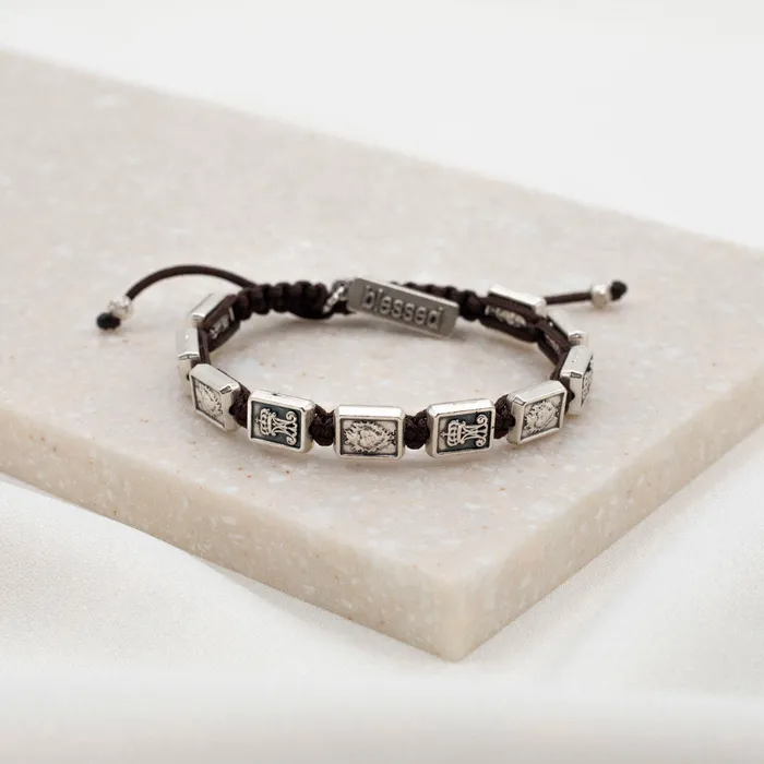 Bracelets My Saint My Hero Garment of Grace Scapular Bracelet