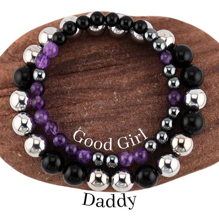Captive Collars Good Girl Daddy Bracelet Morse Code Bracelets