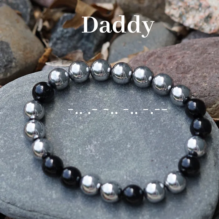 Captive Collars Good Girl Daddy Bracelet Morse Code Bracelets