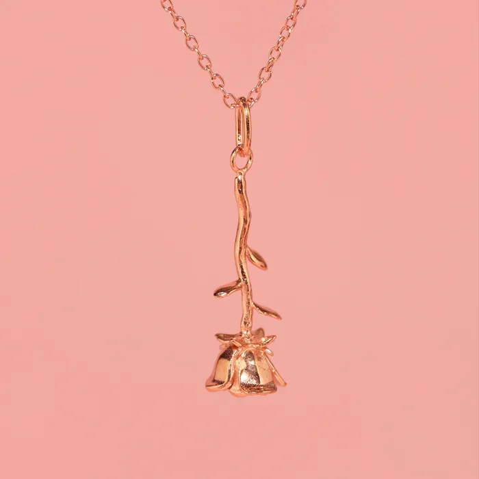Forever Rose Pendant Charm LOULOUROSE Charm Necklaces