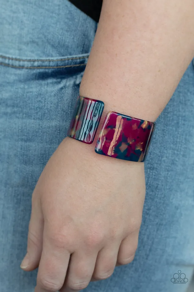 Groovy Vibes Multicolor Paparazzi Bracelet All Eyes On U Jewelry Paparazzi Accessories Bracelets
