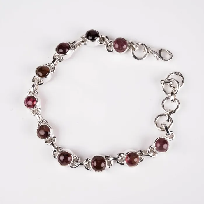 InnerVision Crystals Bracelets Tourmaline Bracelet 5mm Stones 8