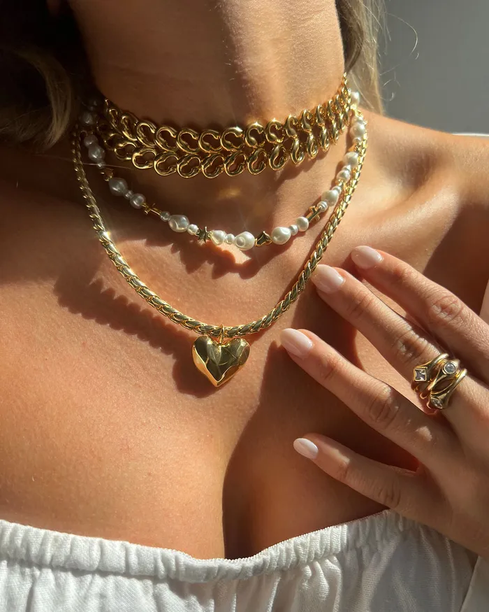Luv Aj Rings The Bijoux Bezel Ring Set