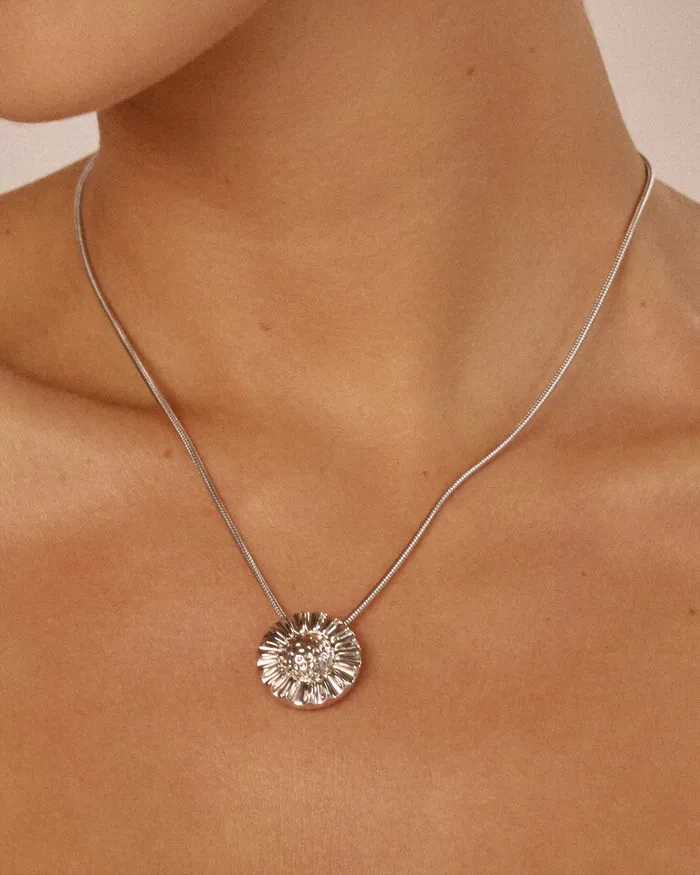 Necklaces Luv Aj The Sunflower Pendant Necklace Necklaces Luv Aj The Sunflower Pendant Necklace