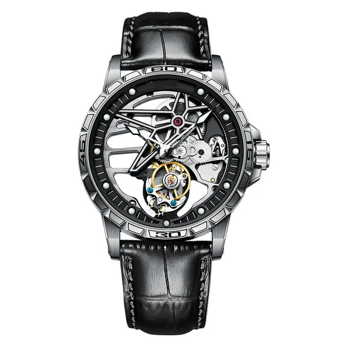 Skulds Foresight Fivepointed Star Series Mechanical Movement Watch Viking Trinkets Watches