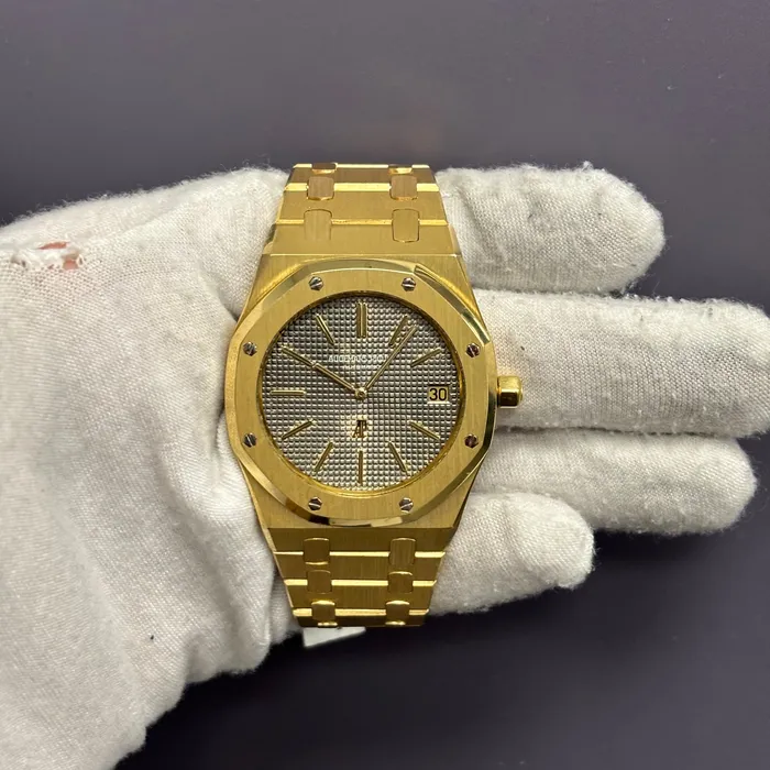 Audemars Piguet Royal Oak 39mm Grey Dial Watch Ref 5402BA Happy Jewelers Watches Audemars Piguet Royal Oak 39mm Grey Dial Watch Ref 5402BA Happy Jewelers Watches