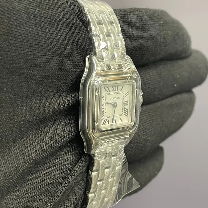 Cartier Panthere 22mm White Dial Watch Ref WSPN0006 Happy Jewelers Watches Cartier Panthere 22mm White Dial Watch Ref WSPN0006 Happy Jewelers Watches