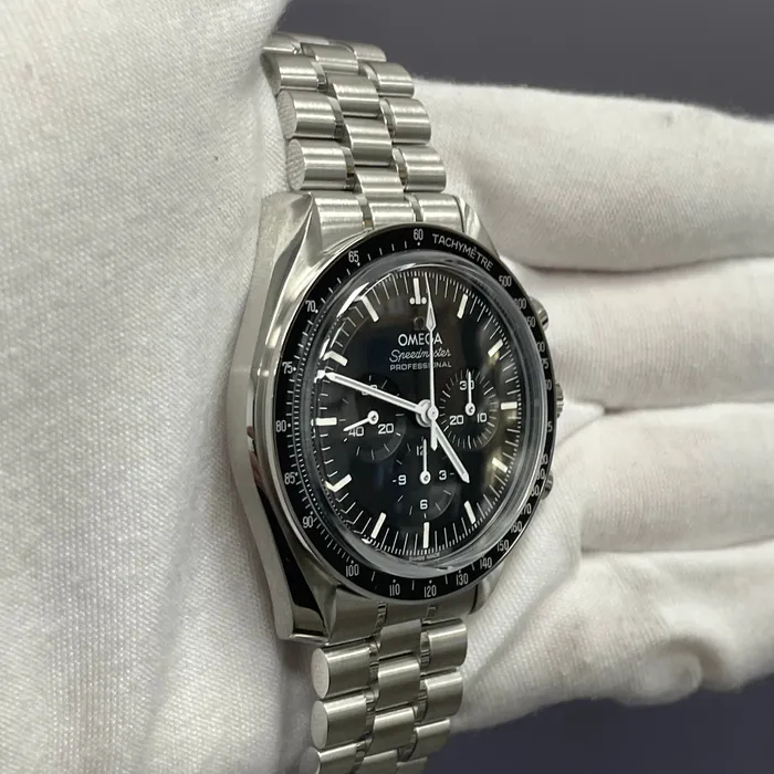 Happy Jewelers Omega Speedmaster 42mm Black Dial Watch Ref 31030425001002 Watches Happy Jewelers Omega Speedmaster 42mm Black Dial Watch Ref 31030425001002 Watches