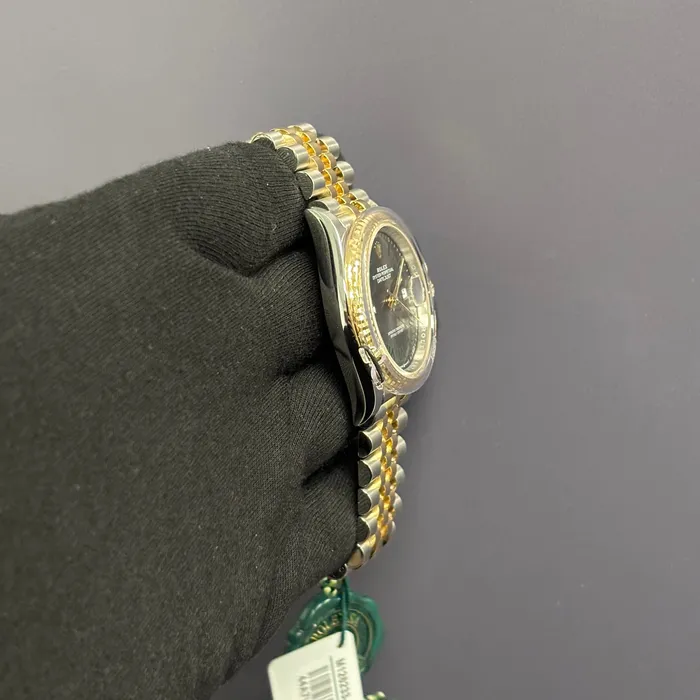 Happy Jewelers Rolex Datejust 36mm Wimbledon Dial Watch Ref 126233 Watches Happy Jewelers Rolex Datejust 36mm Wimbledon Dial Watch Ref 126233 Watches