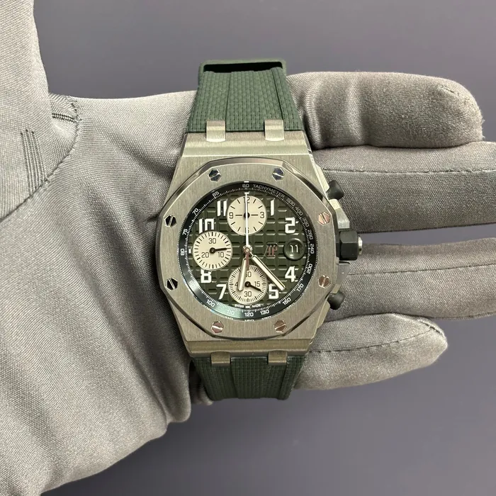 Happy Jewelers Watches Audemars Piguet Royal Oak 42mm Blue Dial Watch Ref 26238TIOOA056CA01 Happy Jewelers Watches Audemars Piguet Royal Oak 42mm Blue Dial Watch Ref 26238TIOOA056CA01