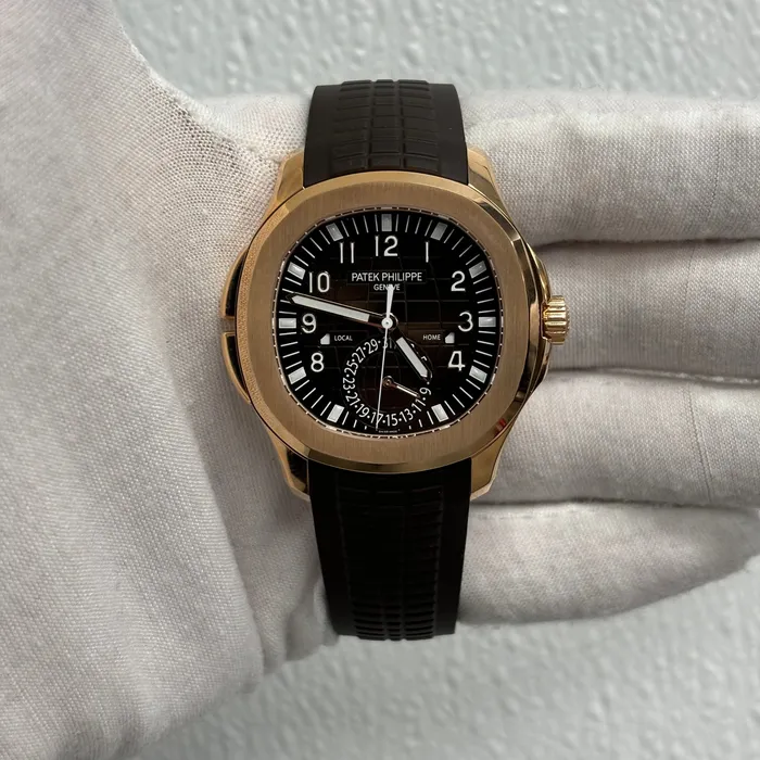 Happy Jewelers Watches Patek Philippe Aquanaut 408mm Brown Dial Watch Ref 5164R001 Happy Jewelers Watches Patek Philippe Aquanaut 408mm Brown Dial Watch Ref 5164R001