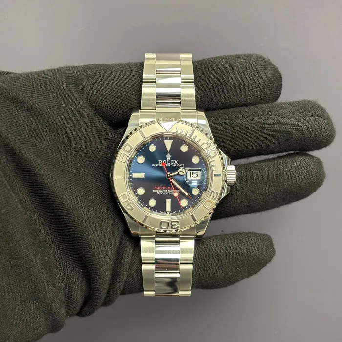 Happy Jewelers Watches Rolex YachtMaster 40mm Blue Dial Watch Ref 126622 Happy Jewelers Watches Rolex YachtMaster 40mm Blue Dial Watch Ref 126622