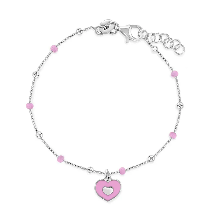 Kids Jewelry Sets Rings Groovy Heart Satellite Kids Childrens Girls Jewelry Set Sterling Silver
