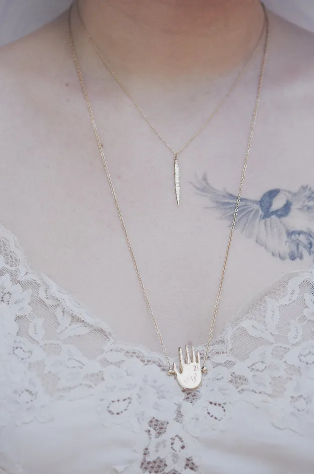 Palmistry Necklace Sofia Zakia Necklaces